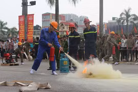 Nâng cao kỹ năng, xử lý nhanh tình huống hỏa hoạn