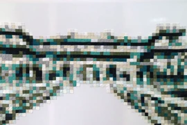 Xem những tác phẩm điêu khắc trên vải hiếm có ở Việt Nam 