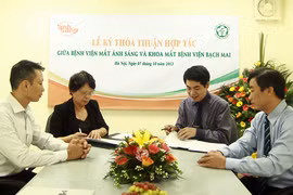 Hợp tác điều trị chuyên khoa mắt