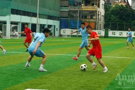 Giao lưu thể thao, thắn chặt đoàn kết, gắn bó 