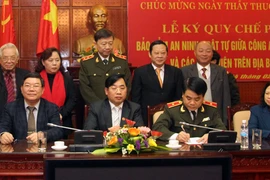 Ký quy chế phối hợp đảm bảo ANTT tại các bệnh viện