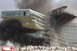 Đã xác định vị trí gây cháy lớn 