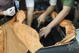 Thủ thuật giấu 1,5kg ma túy đá “qua mặt” máy soi sân bay