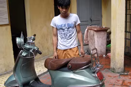 Siêu trộm dùng “cần” câu chìa khóa, trộm xe LX