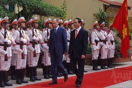 Đoàn Hội đồng An ninh Liên bang Nga thăm, làm việc với Bộ Công an