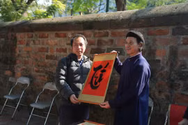 Hội chữ Xuân Ất Tỵ 2025 tại di tích Văn Miếu – Quốc Tử Giám