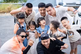 Trung Ruồi lo sốt vó vì con gái ốm khi tham gia "Bố ơi mình đi đâu thế?"