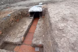 Phát hiện thêm dấu tích sân Đan trì và Ngự đạo quan trọng của Điện Kính Thiên-Hoàng thành Thăng Long