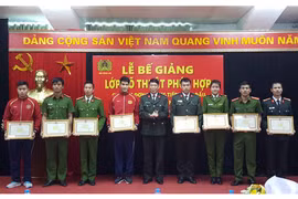 Bế giảng lớp võ thuật phức hợp cho các đơn vị chiến đấu trong CAND