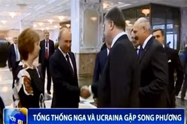 Tổng thống Nga và Ukraine gặp song phương