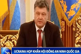 Ukraine họp khẩn Hội đồng an ninh quốc gia