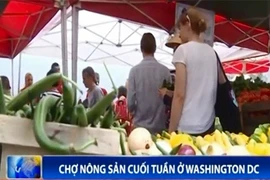Chợ nông sản cuối tuần ở Washington DC
