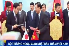 Bộ trưởng Ngoại giao Nhật Bản thăm Việt Nam