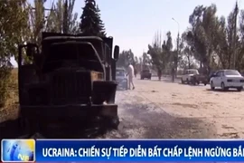 Ukraine: Chiến sự tiếp diễn bất chấp lệnh ngừng bắn