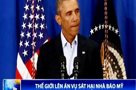 Thế giới lên án vụ sát hại nhà báo Mỹ