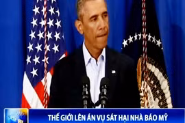 Thế giới lên án vụ sát hại nhà báo Mỹ