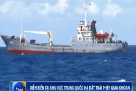 Diễn biến mới nhất tại khu vực Trung Quốc hạ đặt trái phép giàn khoan 981