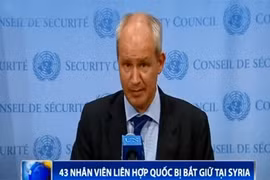 43 nhân viên Liên Hợp Quốc bị bắt giữ tại Syria