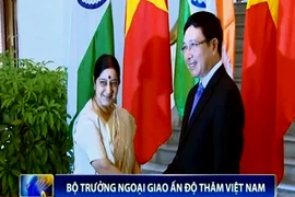 Bộ trưởng Ngoại giao Ấn Độ thăm Việt Nam