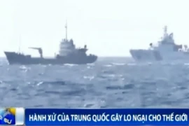 Hành xử của Trung Quốc khiến dư luận thế giới lo ngại