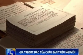 Giá trị độc đáo của Châu bản triều Nguyễn 