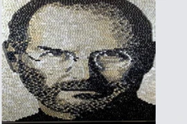 Chân dung làm từ nút bàn phím