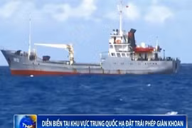 Diễn biến mới nhất tại khu vực Trung Quốc hạ đặt trái phép giàn khoan 981