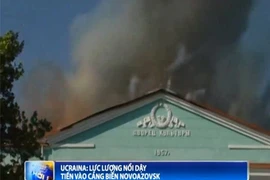 Ukraine: Lực lượng ly khai tiến vào cảng biển Novoazovsk