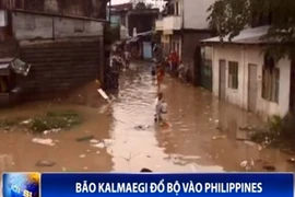 Bão Kalmaegi đổ bộ vào Philippines