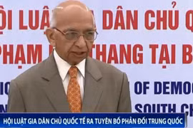 Hội Luật gia Dân chủ Quốc tế (IADL) ra tuyên bố phản đối Trung Quốc