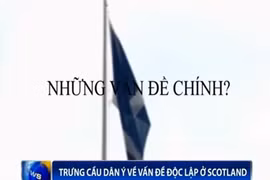 Trưng cầu dân ý về vấn đề độc lập ở Scotland