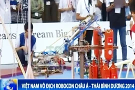 Việt Nam vô địch Robocon châu Á - Thái Bình Dương 2014