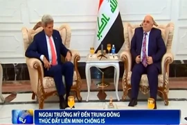 Ngoại trưởng Mỹ đến Trung Đông thúc đẩy liên minh chống IS