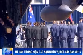 Hà Lan tưởng niệm các nạn nhân vụ rơi máy bay MH17