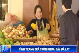 Khoai tây Trung quốc đội lốt khoai tây Đà Lạt 