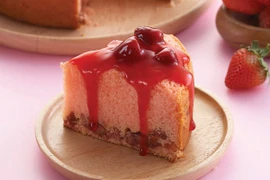 Ngọt ngào bánh kem dâu