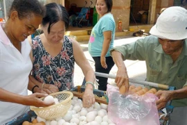 Trứng gà tăng giá