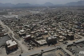 Thủ đô Kabul nhìn từ trên cao (Ảnh: AFP)