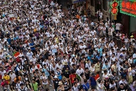 Hồng Kông: Hàng trăm người biểu tình yêu cầu dân chủ bị bắt giữ 