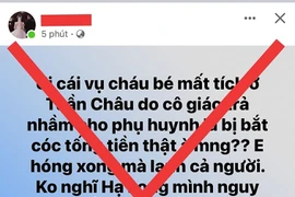 Cô giáo trả nhầm trẻ, biến thành ‘tin giả’ bắt cóc trẻ em