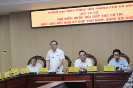 Trao đổi, thông tin và giải đáp thấu đáo những vấn đề cử tri quan tâm