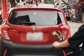 Xử phạt lái xe vi phạm do đi vào đường cấm từ tin báo của người dân