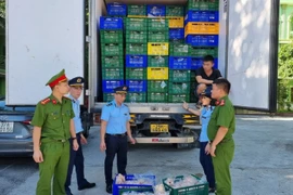 Chặn 10 tấn gà đông lạnh không rõ nguồn gốc, chuẩn bị được vận chuyển đi tiêu thụ