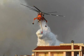 Hà Nội lập dự án trang bị trực thăng chữa cháy 