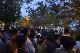 Tá hỏa phát hiện thi thể nữ giới trong công viên 