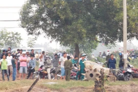 Người đàn ông chết bí ẩn ở mương nước cạn