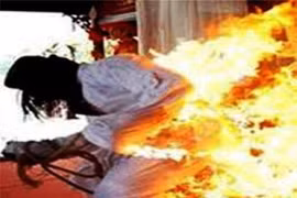 Từ việc cãi nhau với vợ cuối cùng thành tự thiêu