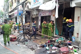 Tp. Hồ Chí Minh: Cháy nhà mặt tiền, 7 người chết