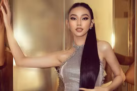 Thùy Tiên lý giải về việc mặc váy dạ hội màu đen đi thi quốc tế