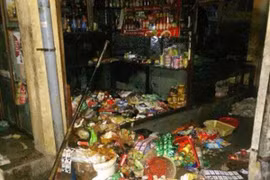 Tiểu thương hoảng loạn vì cháy chợ trung tâm huyện Đức Phổ